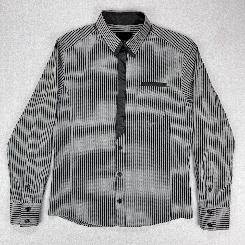 Atelier SAB Men Shirt Size S Japan Designer Button Up Striped A.S.M. Tokyo
